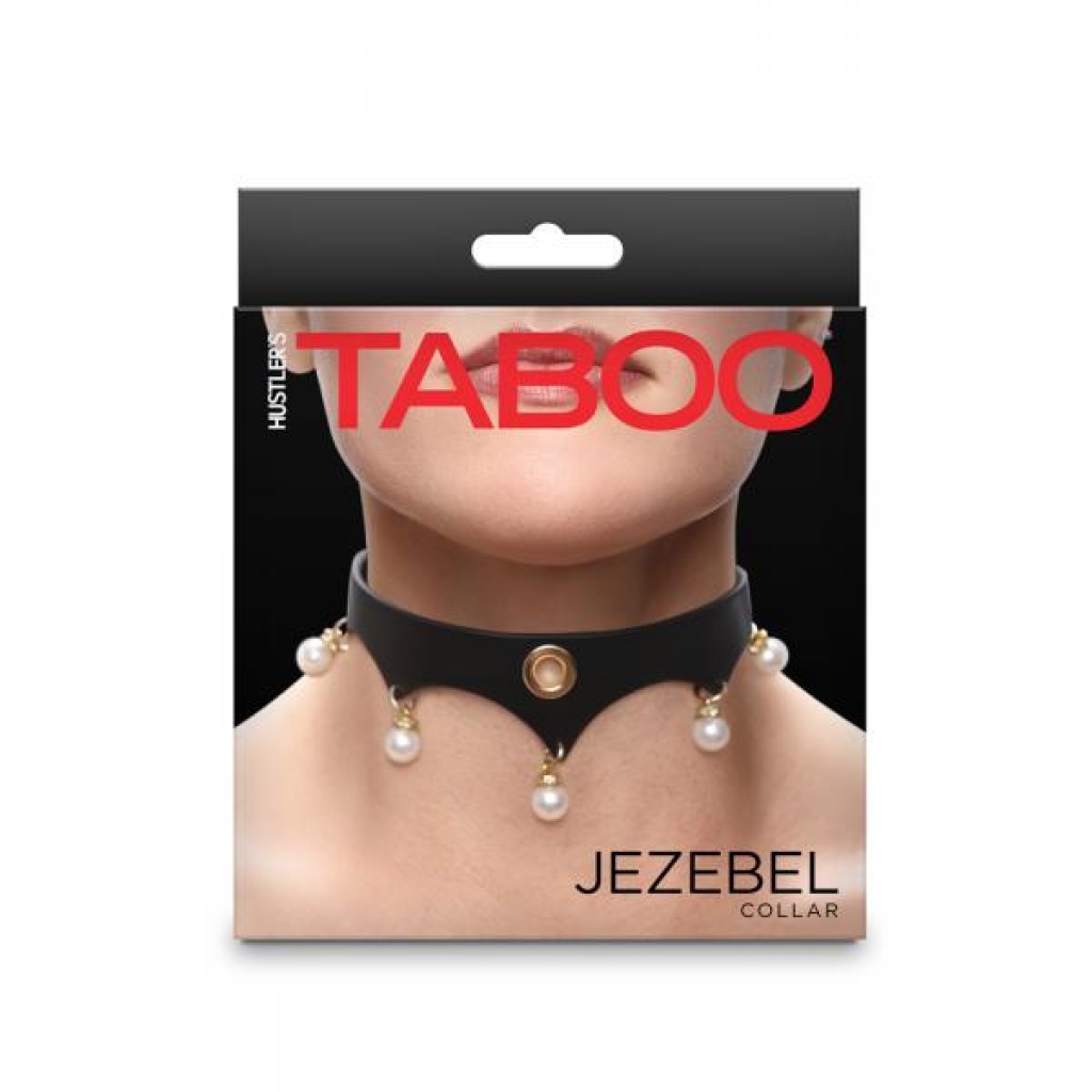 Hustler Taboo Jezebel Collar - Black