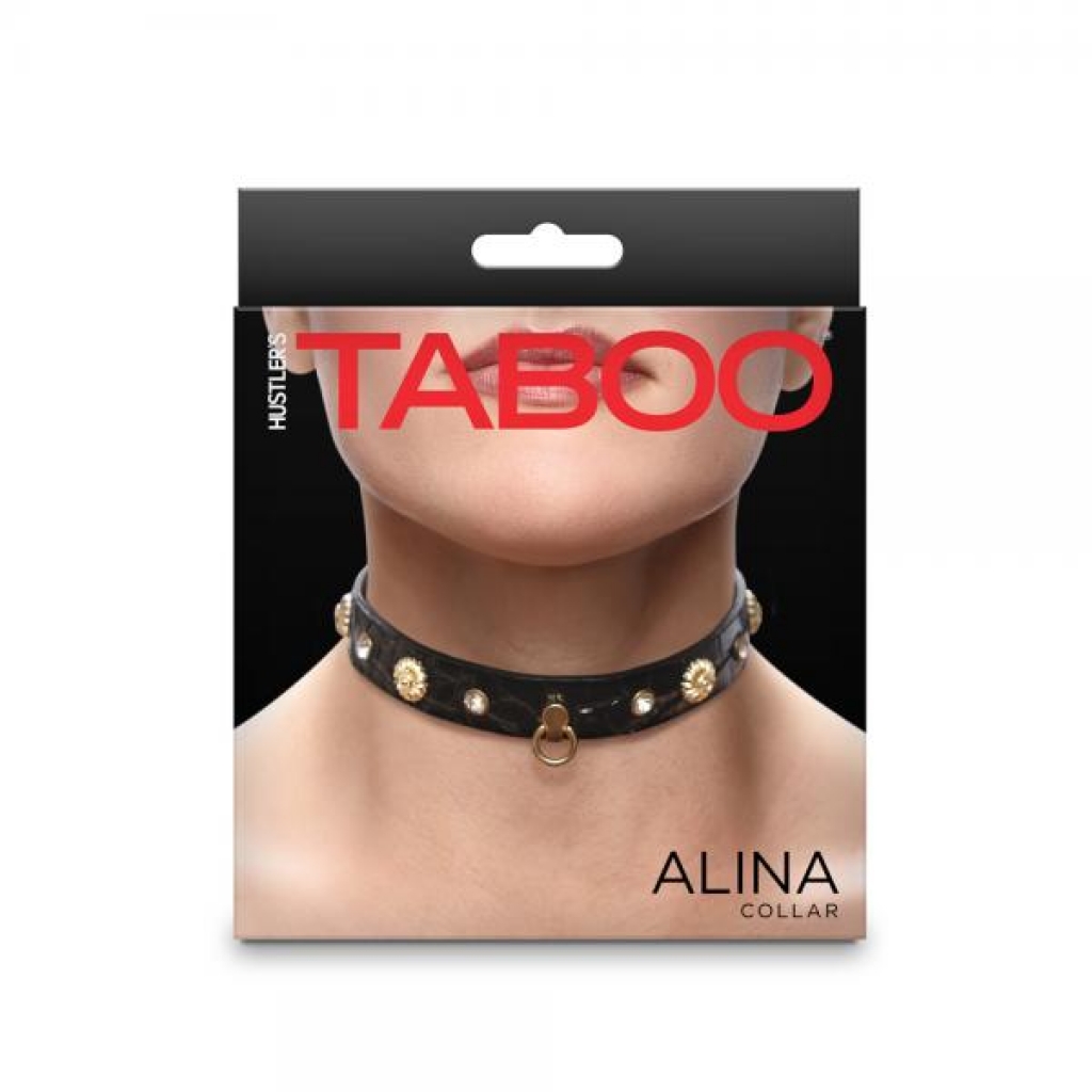 Hustler Taboo Alina Collar - Black