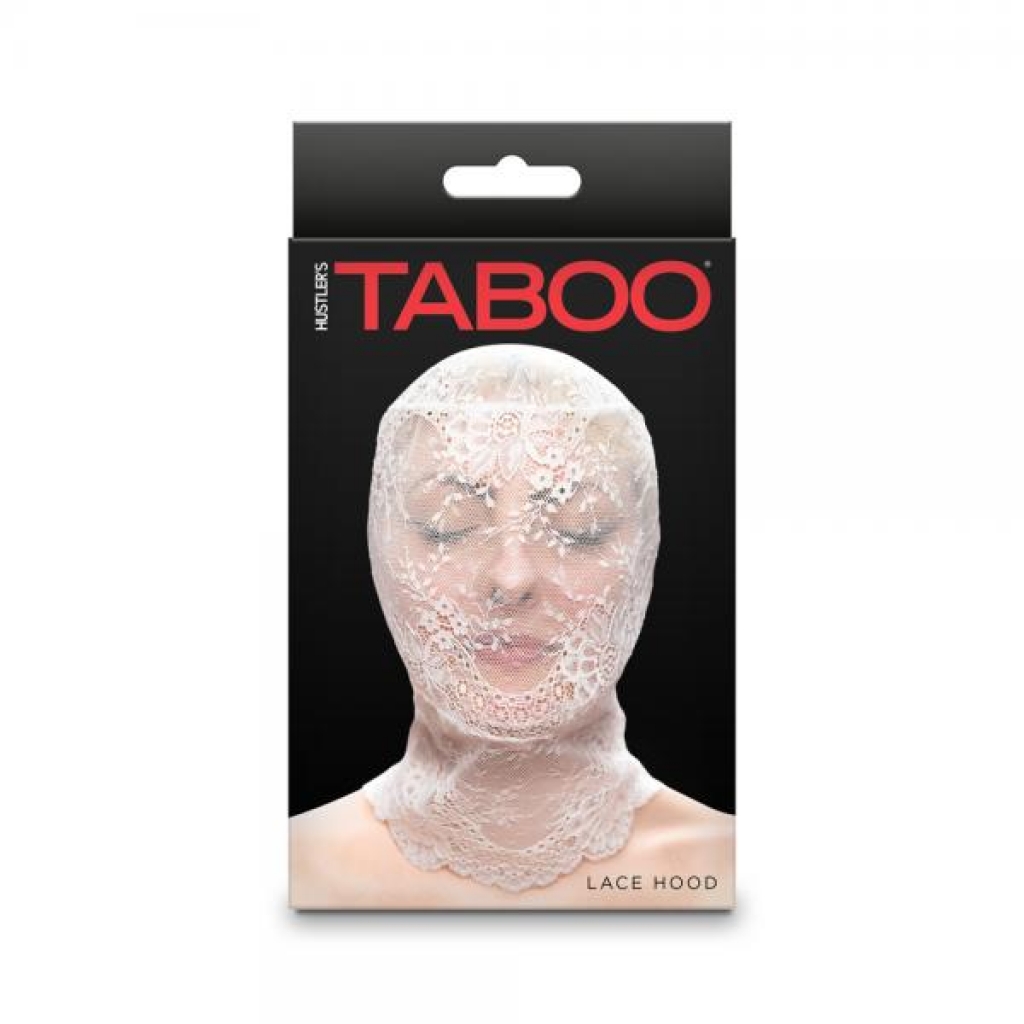 Hustler Taboo Lace Hood - Alluring Fetish Wear