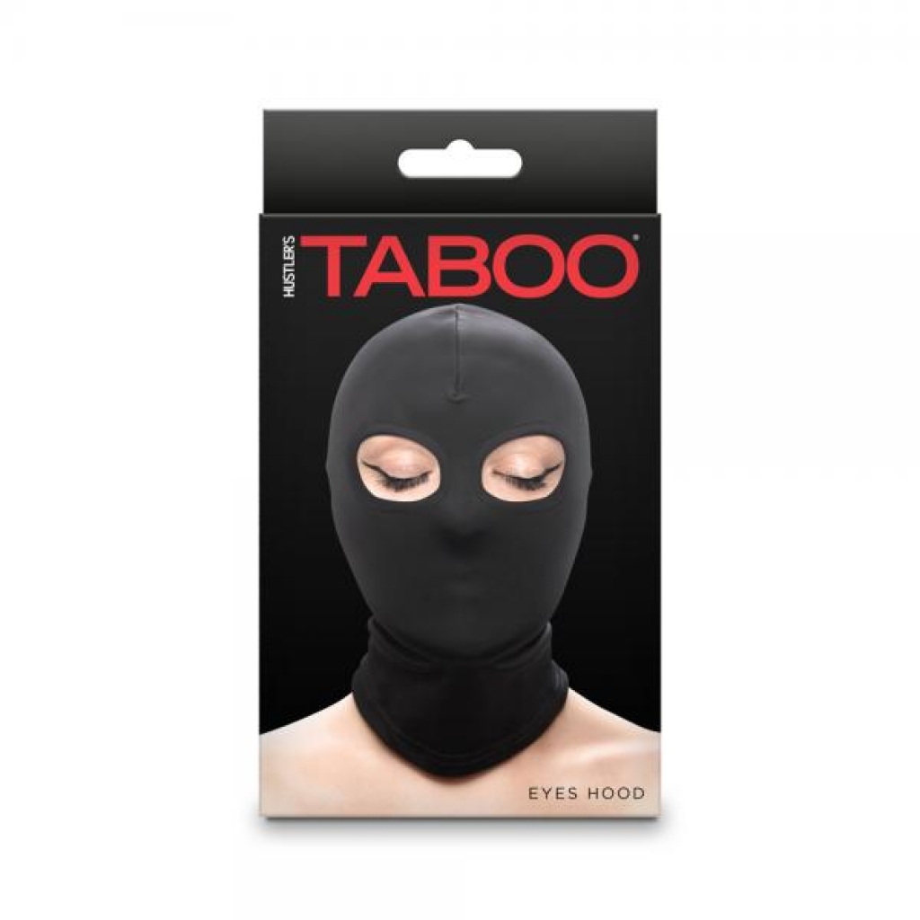 Hustler Taboo Eyes Hood - Black