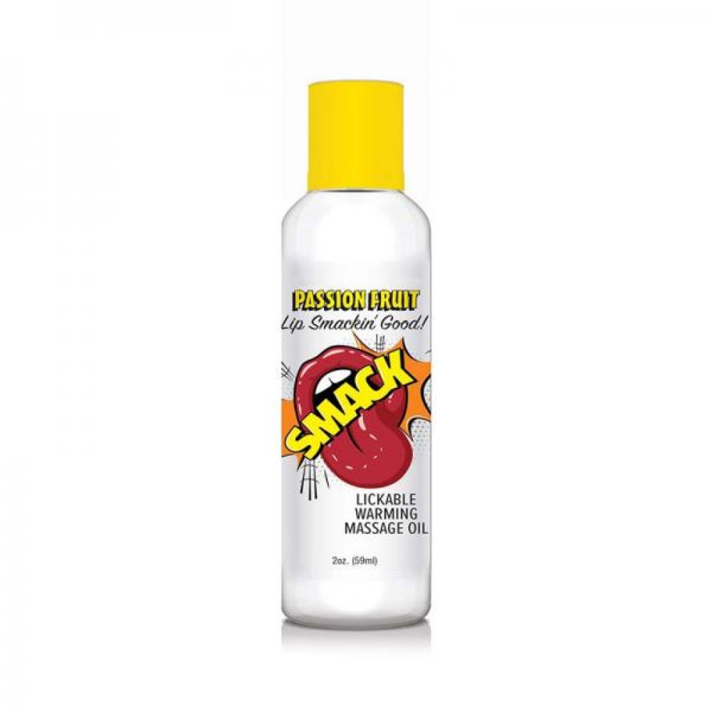 Smack Lickable Massage Oil - Passion Fruit