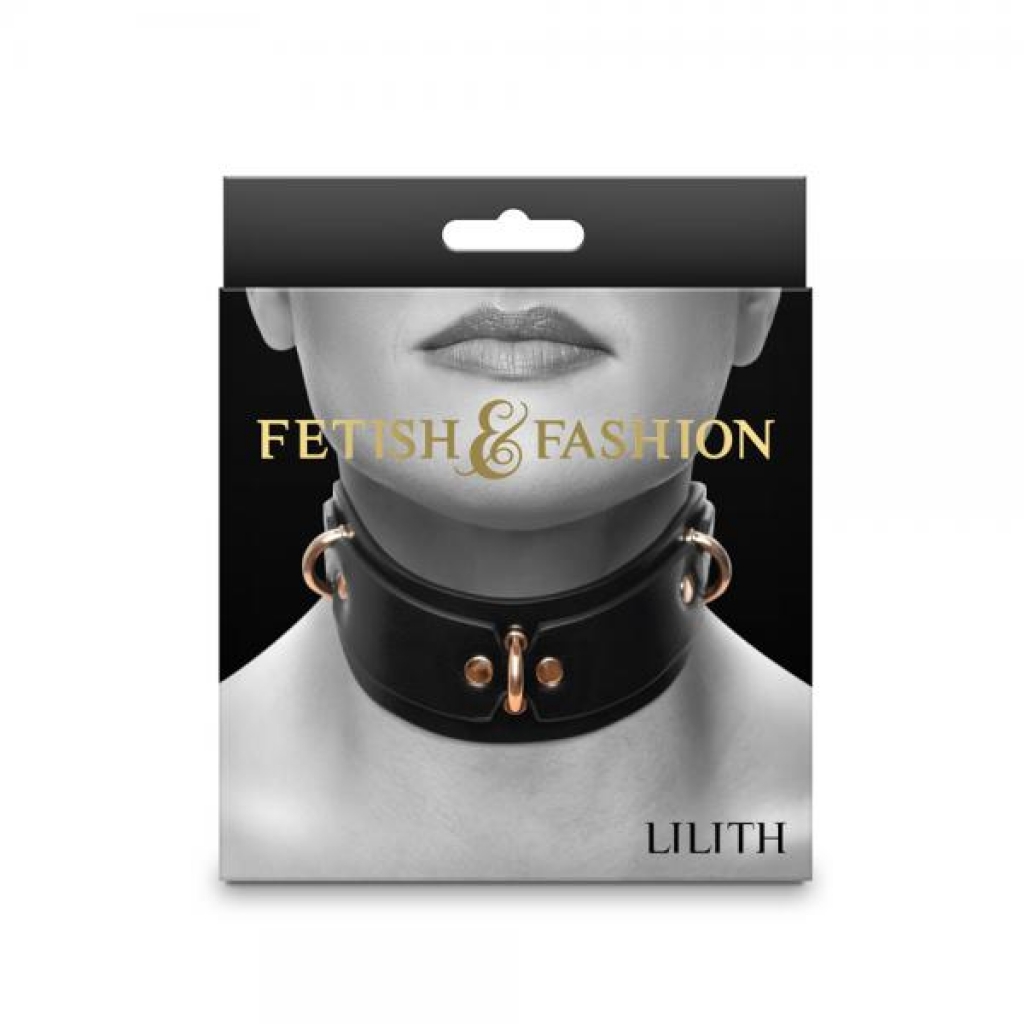 Fetish & Fashion Lilith Collar - Ultimate Accessory for Kinksters