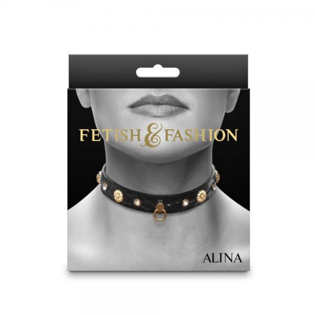 Fetish & Fashion Alina Collar - Stylish Restraint Accessory