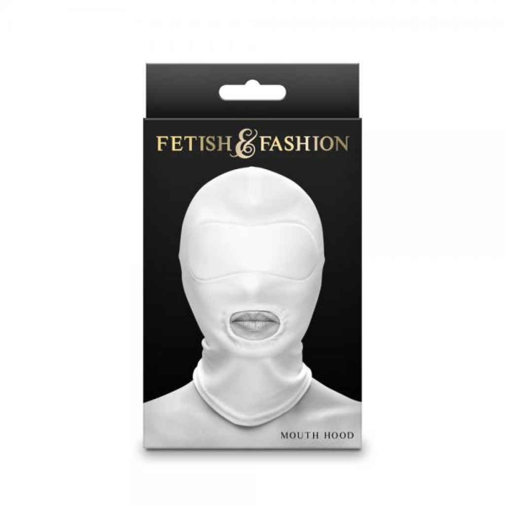 Fetish & Fashion Mouth Hood for Sensual Experiences