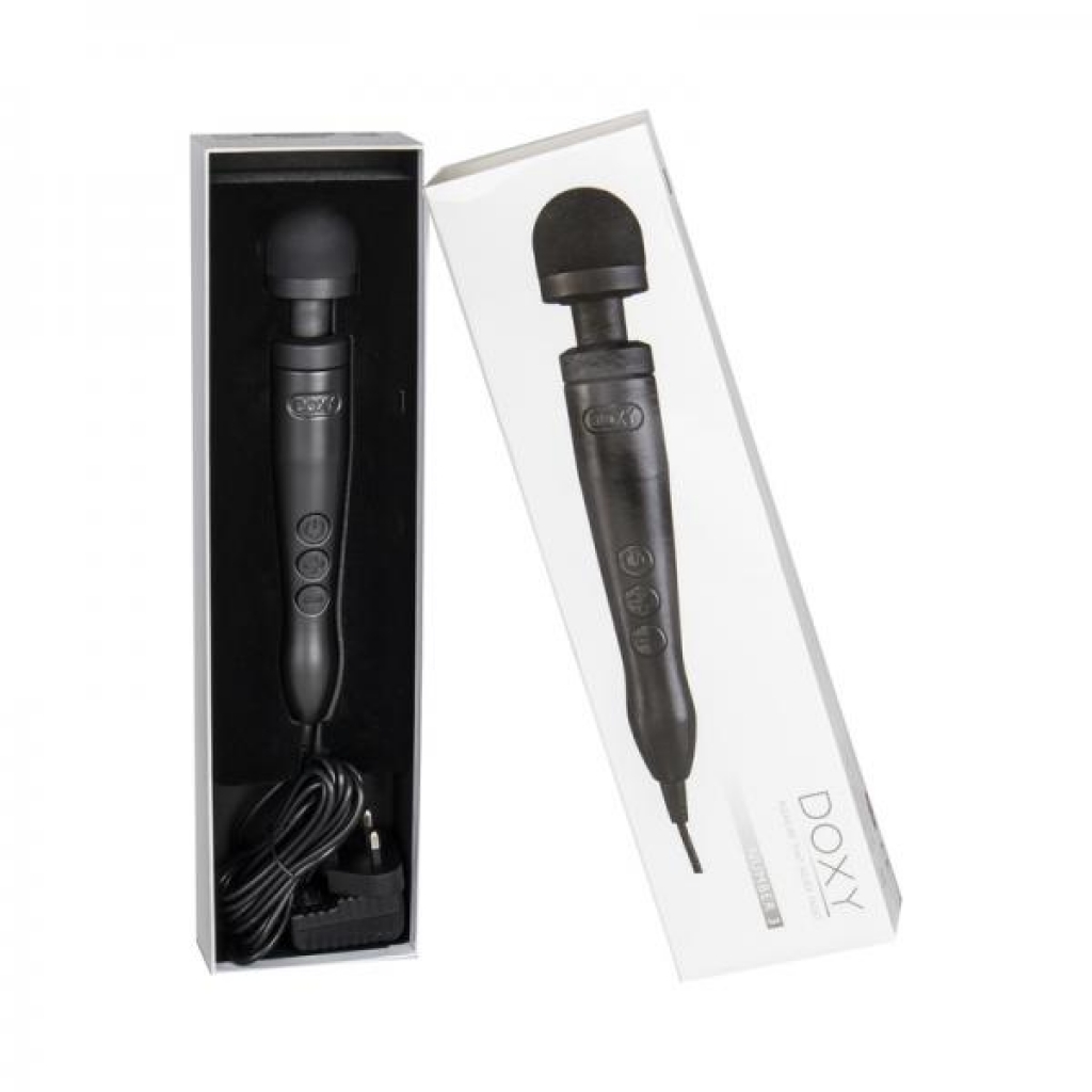 Doxy Die Cast 3 Wand Massager - Matte Black