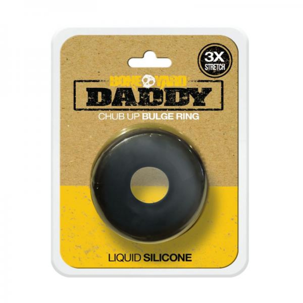 Boneyard Daddy Liquid Silicone Bulge Ring – Black