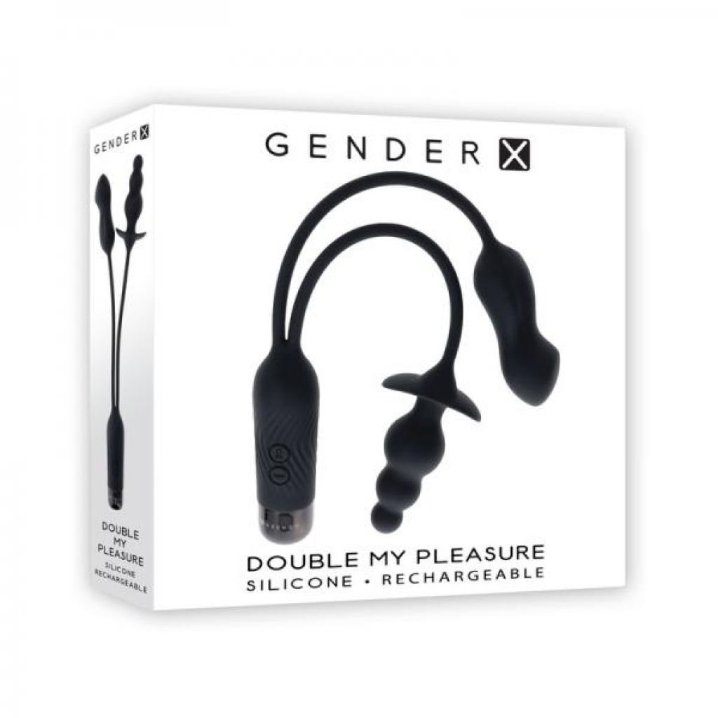 Gender X Double My Pleasure - Black