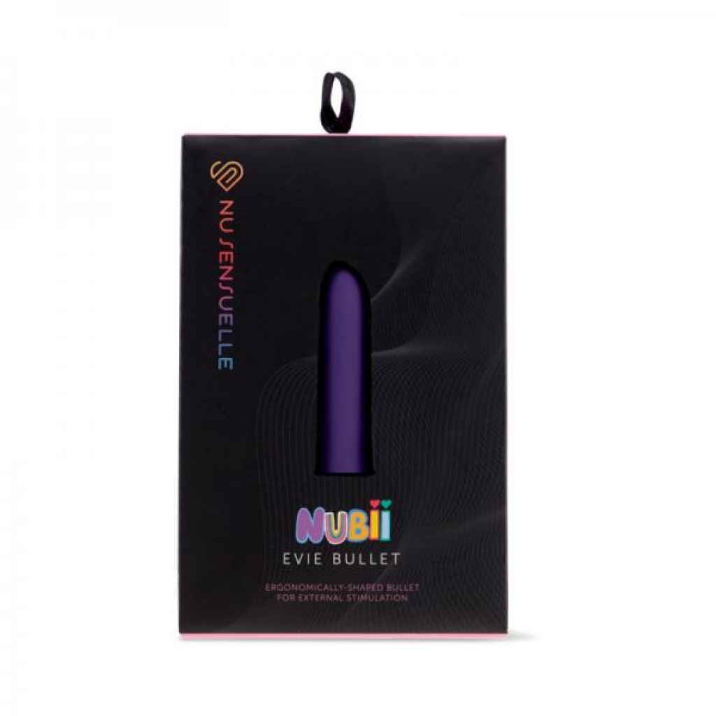 Nu Sensuelle Evie Nubii Slanted Tip Bullet - Purple