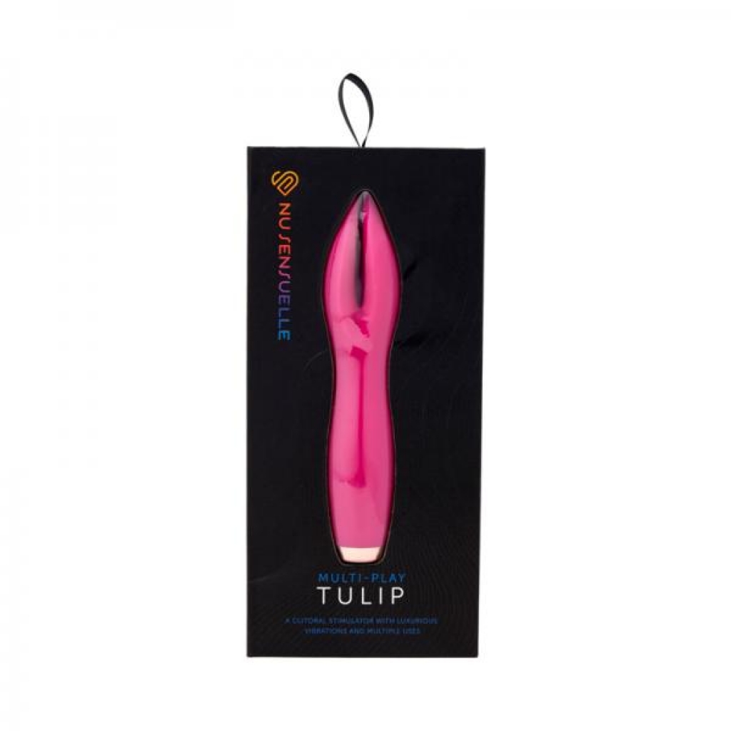 Nu Sensuelle Tulip Multi-play Stimulator - Magenta Pink