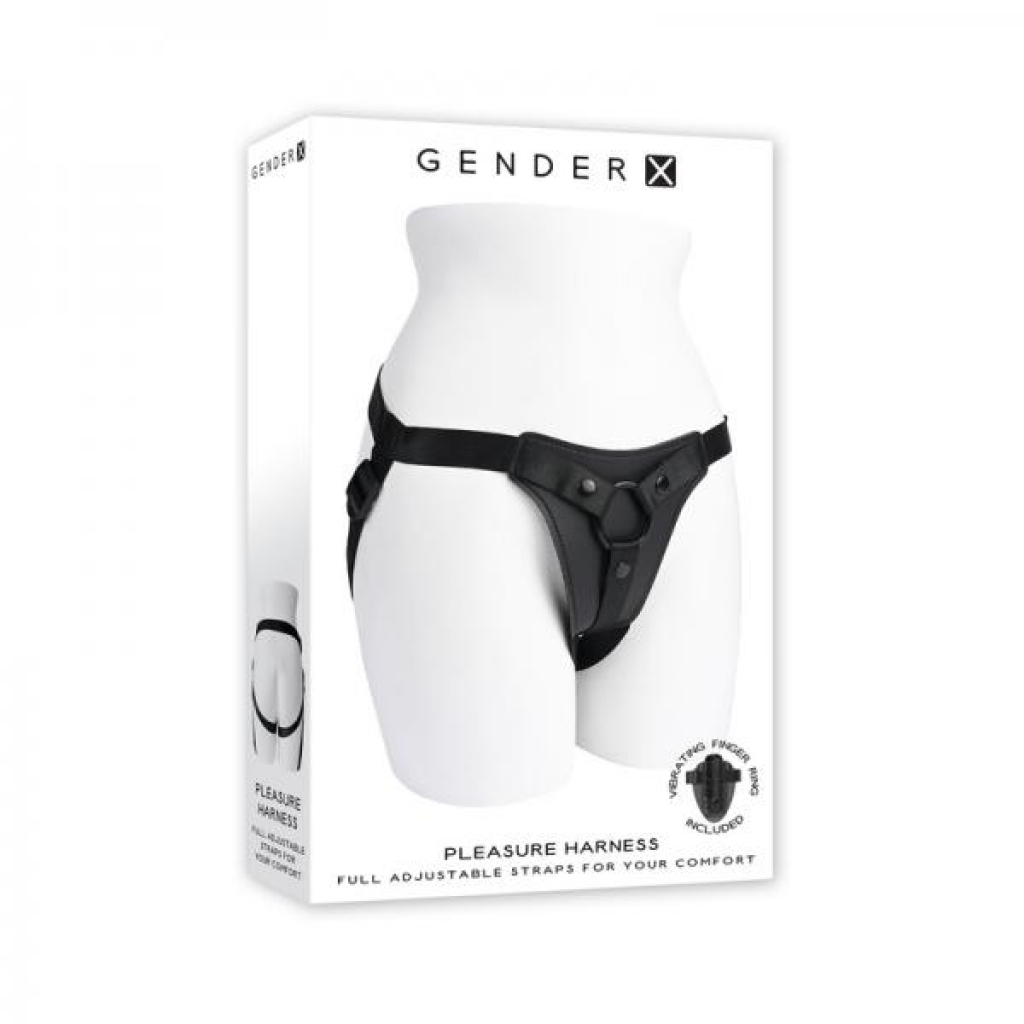 Gender X Pleasure Harness - Black