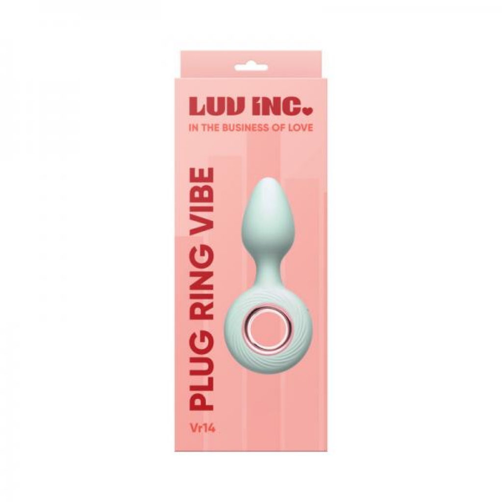 Vibrating Ring Butt Plug - Luv Inc VR14