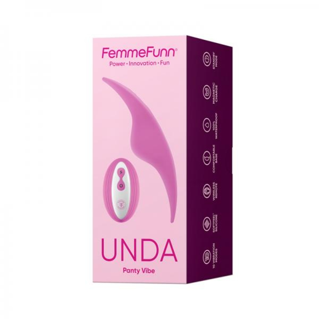 Femmefunn Unda Panty Vibrator - Pink