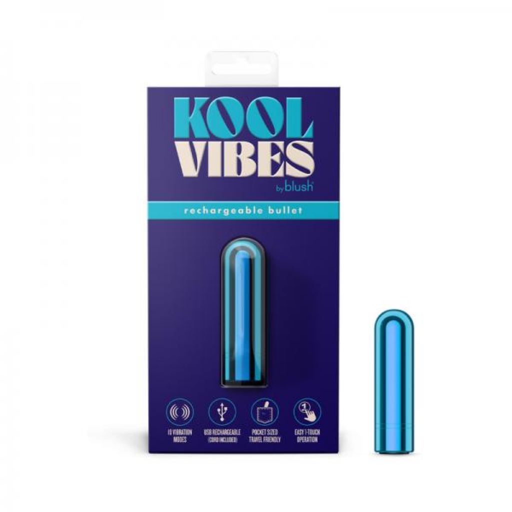 Kool Vibes Rechargeable Mini Bullet - Blueberry