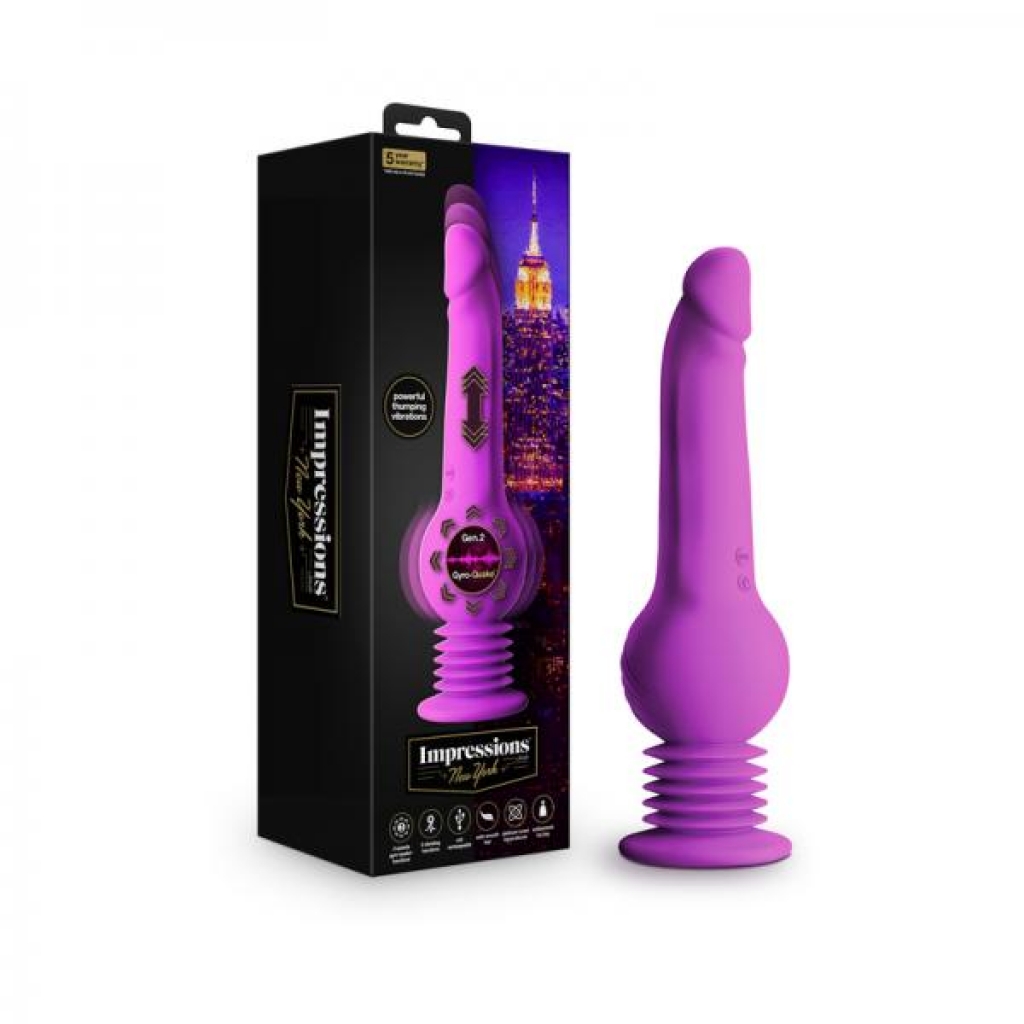 Impressions New York Gyroquake Dildo - Ultimate Pleasure Experience