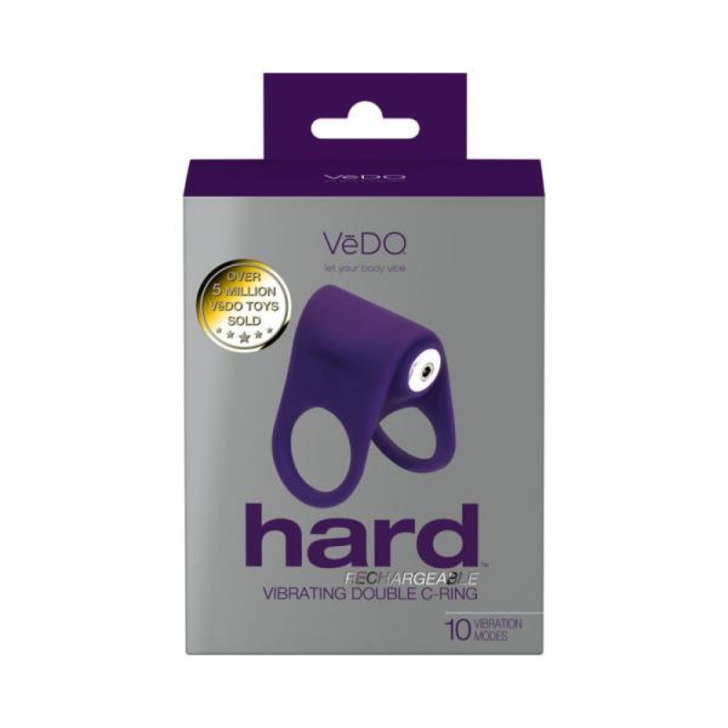 Vedo Hard Rechargeable C-ring - Purple