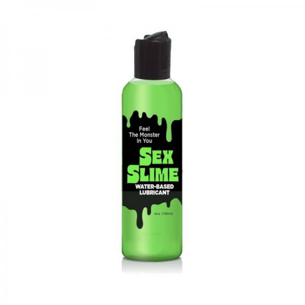 Sex Slime Water-based Lubricant - Green 4 Oz.