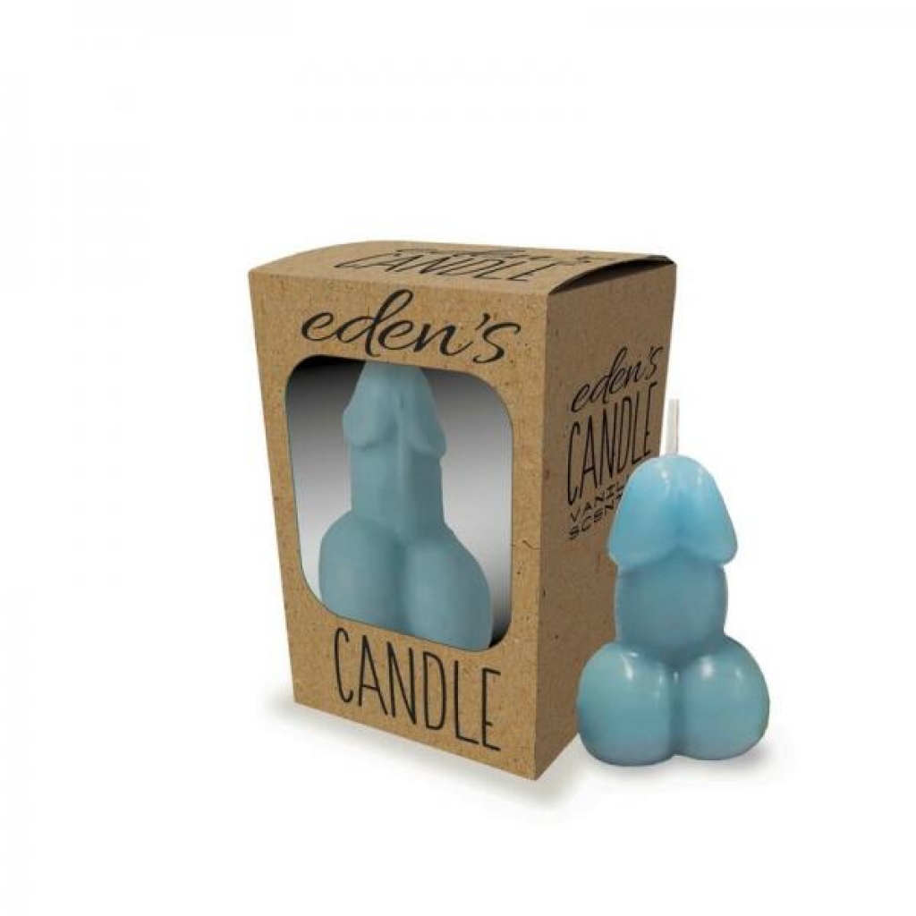 Eden's Penis Candle - Blue