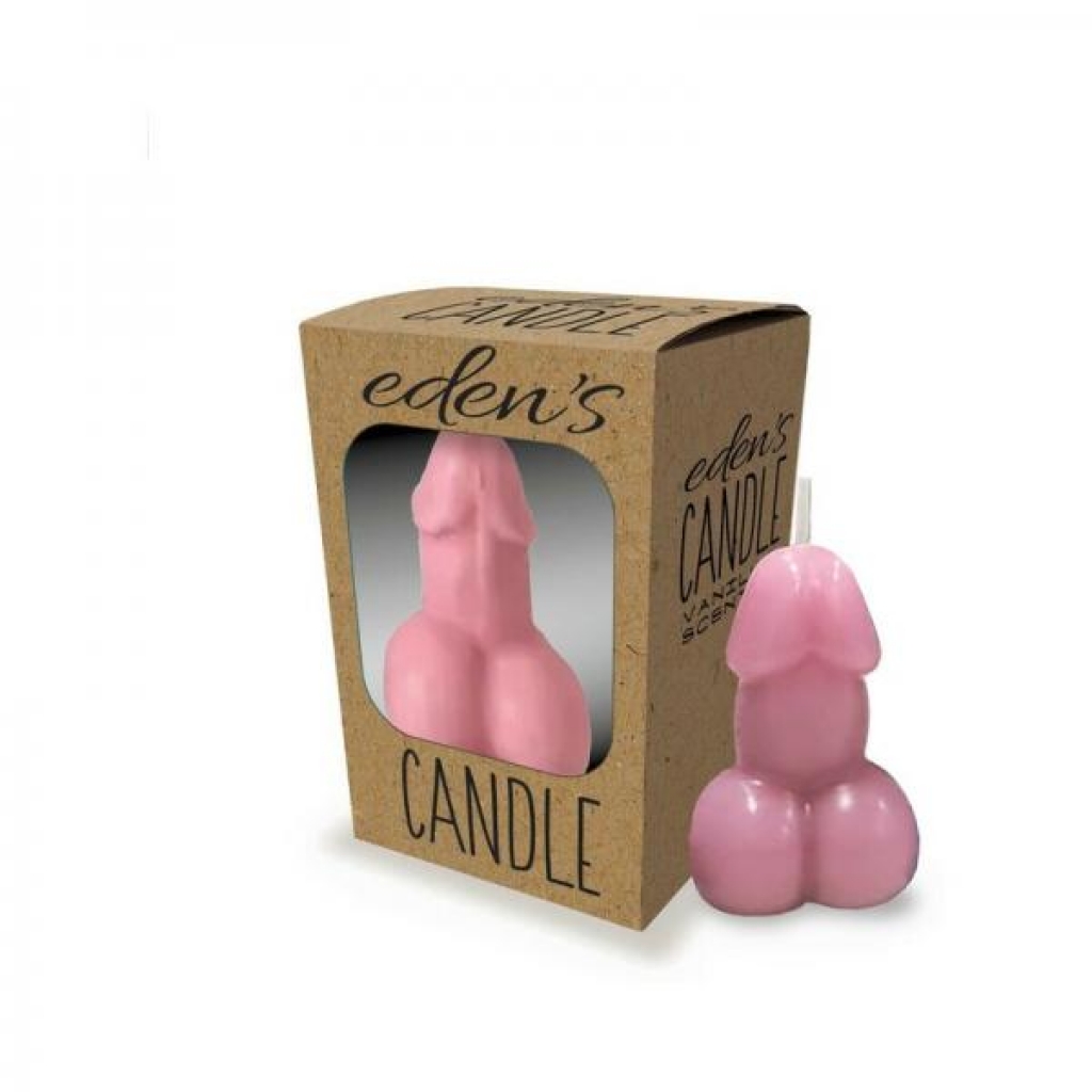 Eden's Sensational Penis Candle - Rose