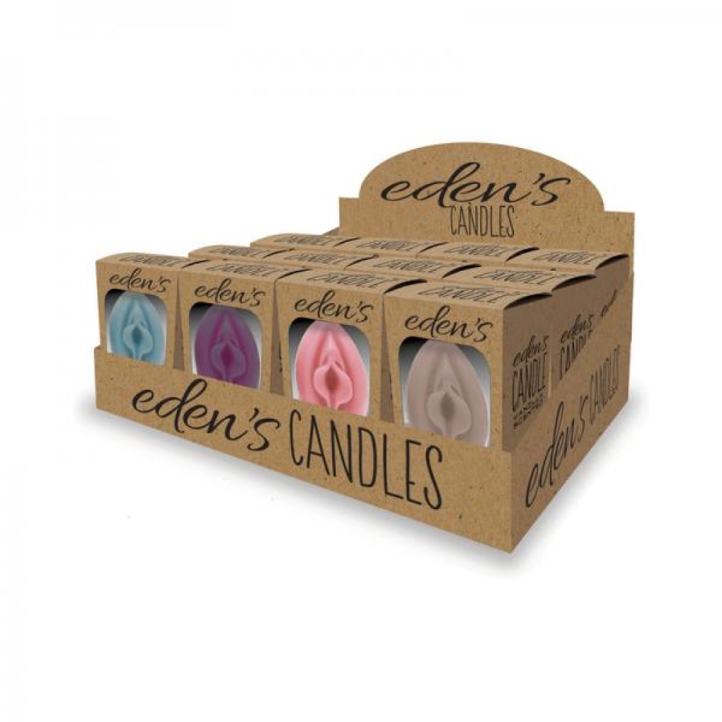 Eden's Vagina Candles - 12-Piece Display