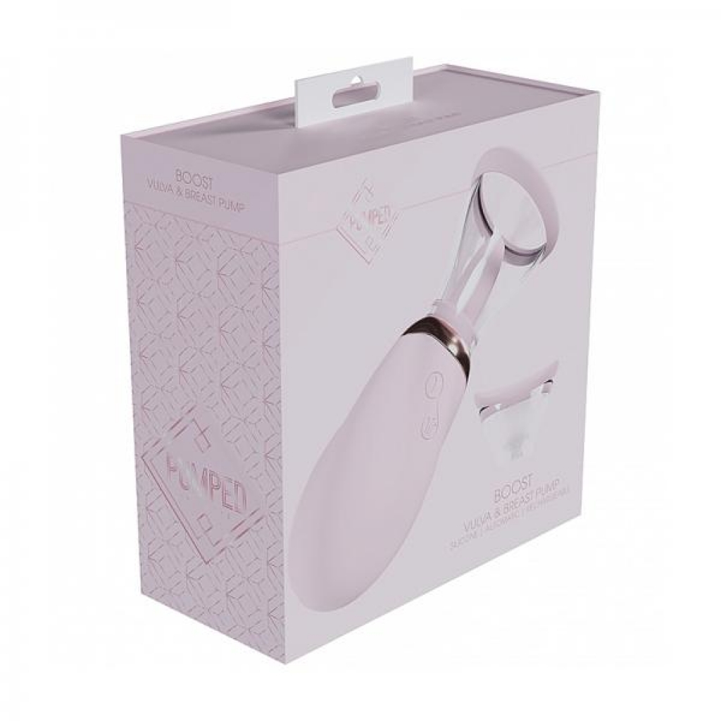 Pumped Boost Automatic Rechargeable Vulva & Breast Pump - Pink