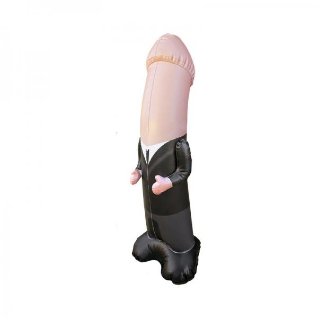 Dickheads Groom Inflatable Punching Bag