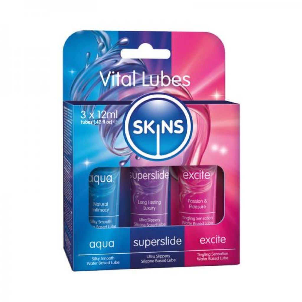 Skins Vital Sampler Tubes - 12ml 3-Pack