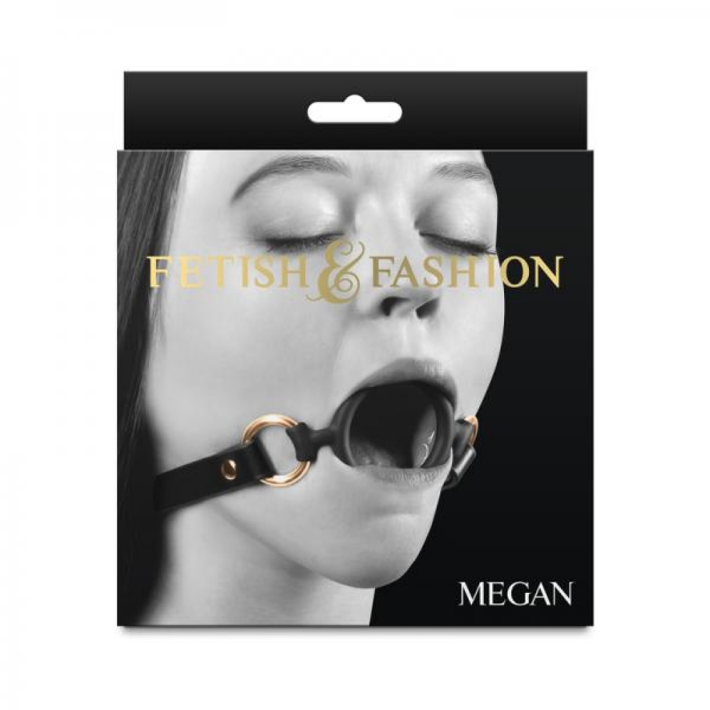 Fetish & Fashion Megan Ring Gag – Black