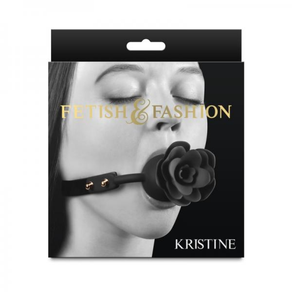 Fetish & Fashion Kristine Rose Gag - Black