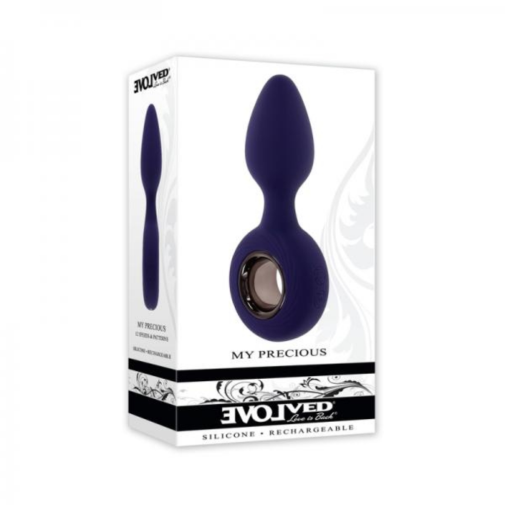 Evolved My Precious Vibrating Plug - Purple