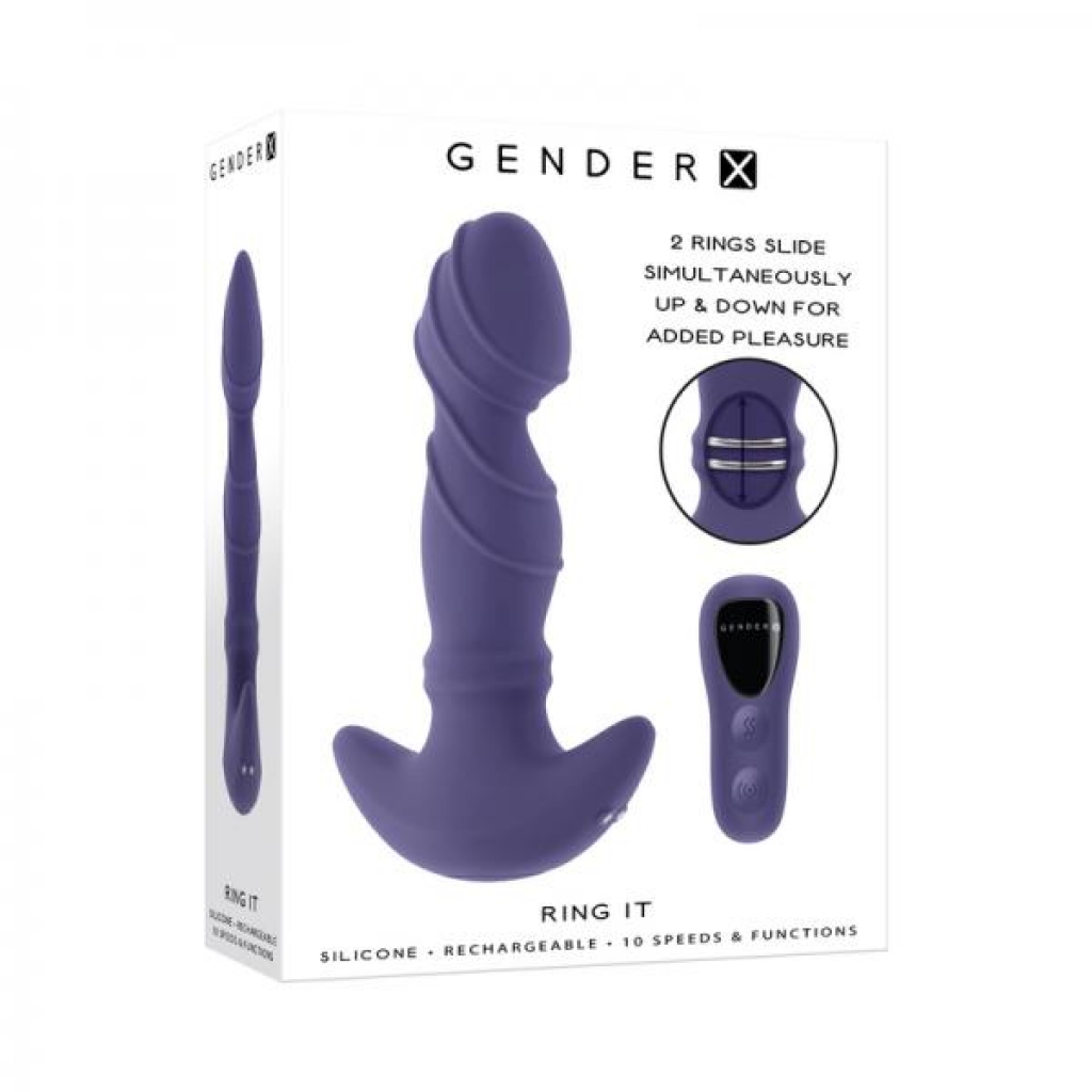 Gender X Ring It Purple