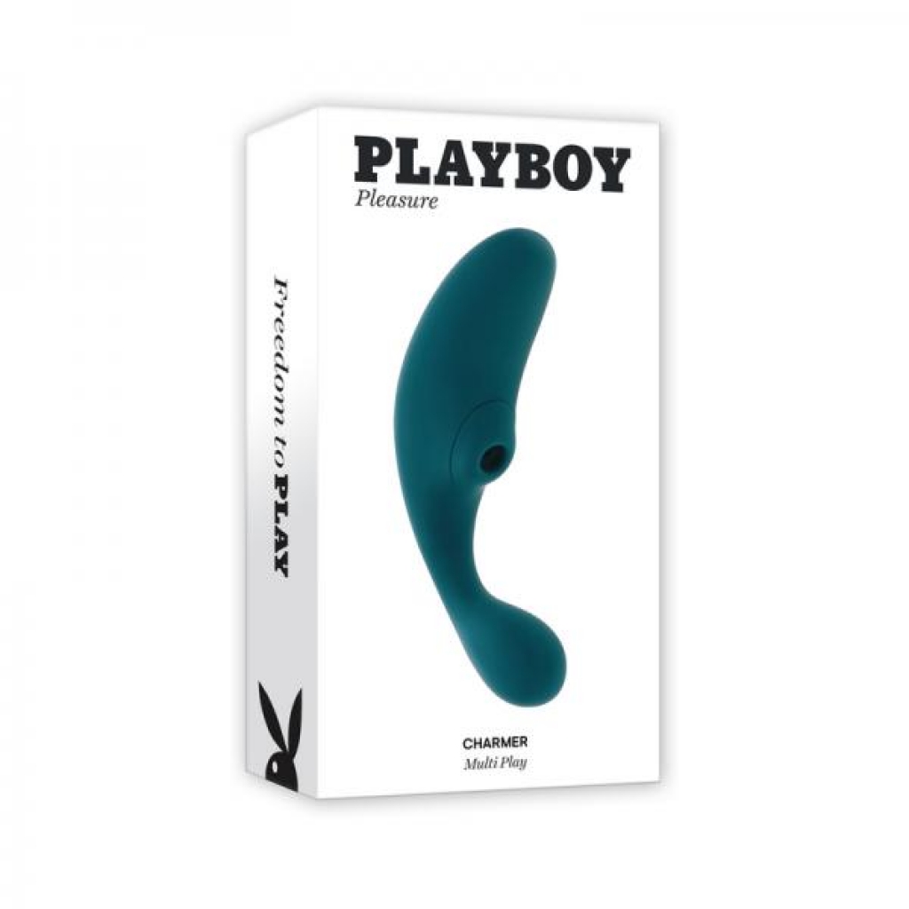 Playboy Charmer - Deep Teal Green