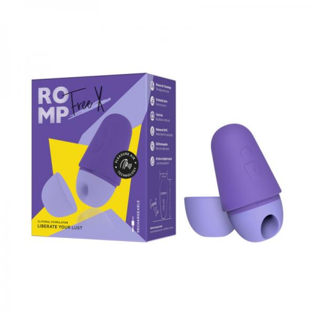 ROMP Free X Clitoral Stimulator in Purple