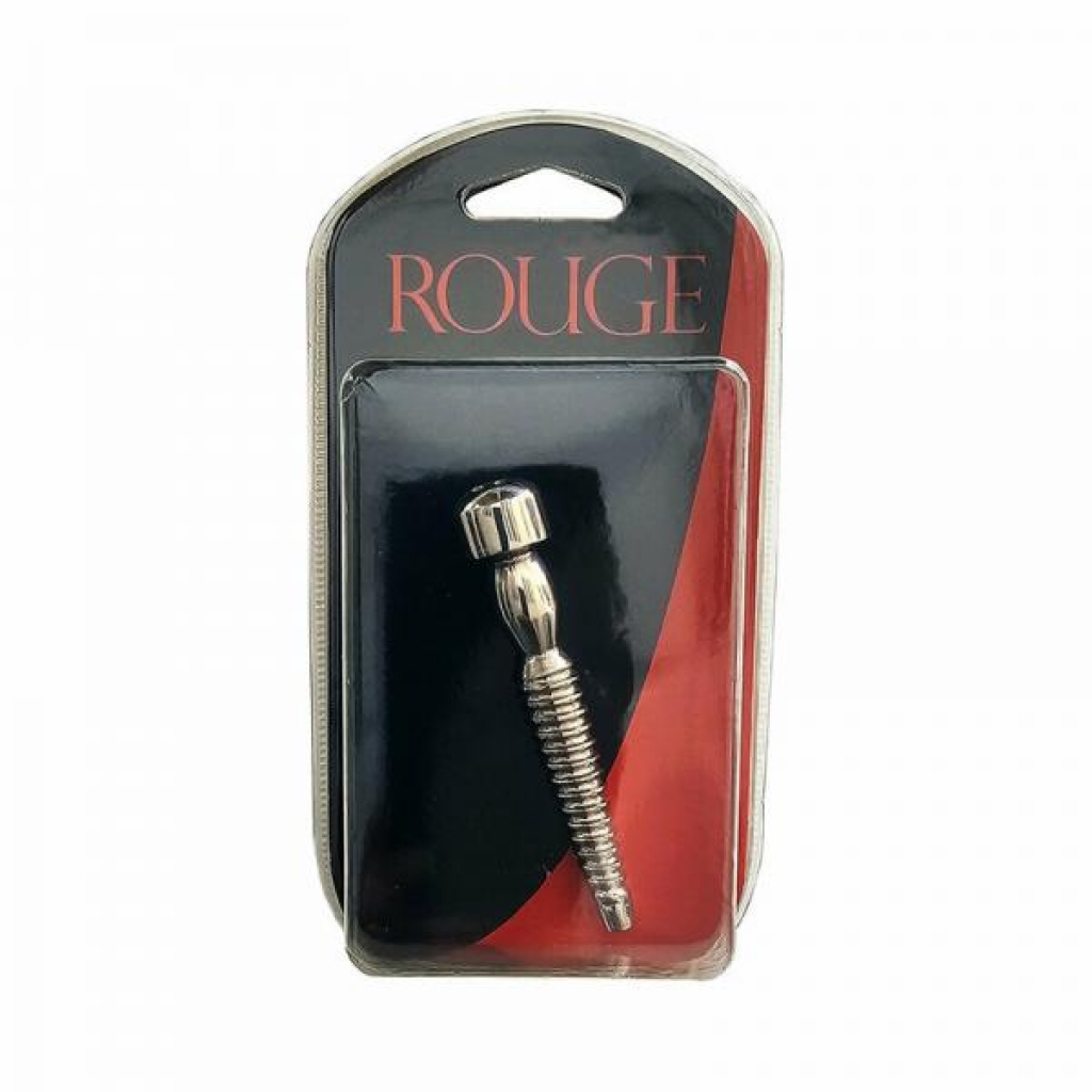 Rouge Stainless Steel Shower Penis Plug in Silver