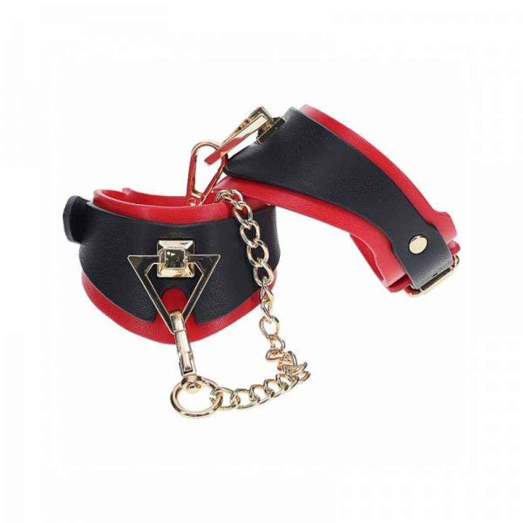 Ouch! Milan Collection Handcuffs - Stylish Black