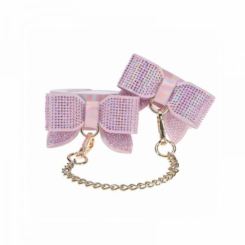 Ouch! Paris Collection Leg Cuffs - Pink