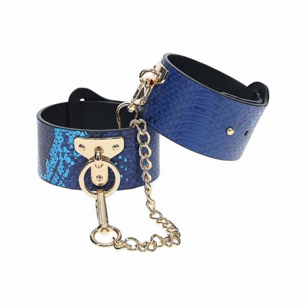 Ouch! Florence Collection Leg Cuffs - Blue