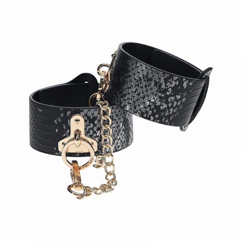 Ouch! Florence Collection Leg Cuffs - Black