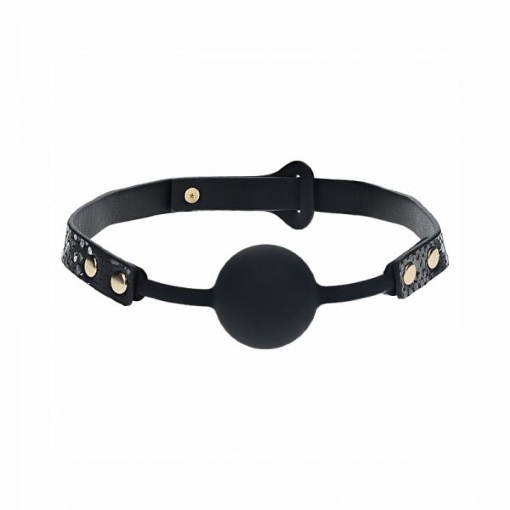 Ouch! Florence Collection Breathable Ball Gag - Black