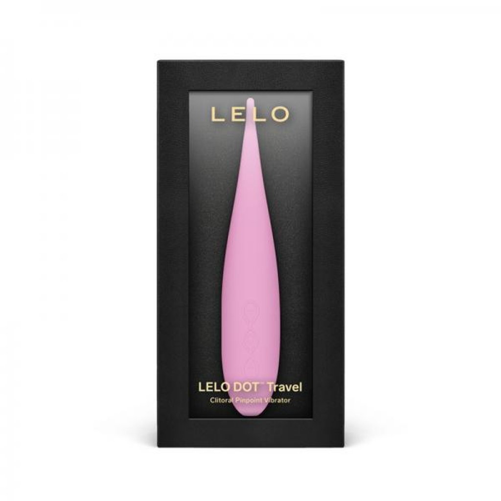 Lelo Dot Travel Clitoral Pinpoint Vibrator - Pink