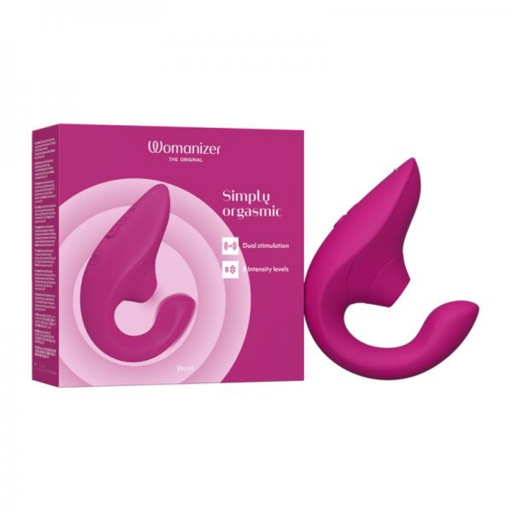 Womanizer Blend Vibrant Dual Stimulating Rabbit Vibrator