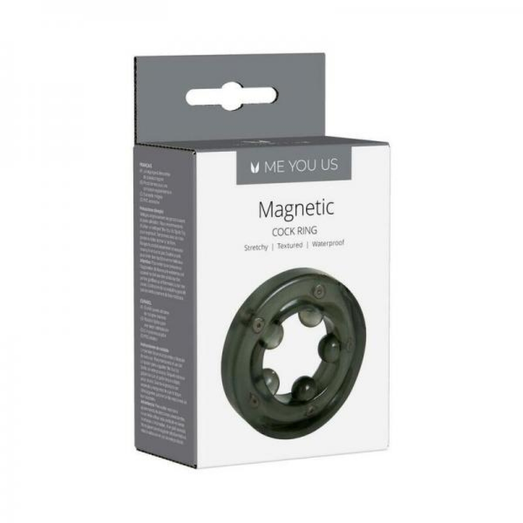 Magnetic Cock Ring - Black