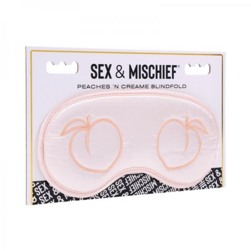 Peaches 'n Cream Blindfold by Sportsheets - Beige