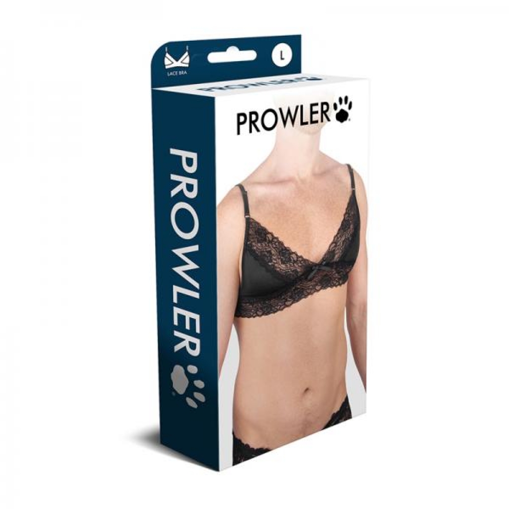 Prowler Lace Bra - Black L