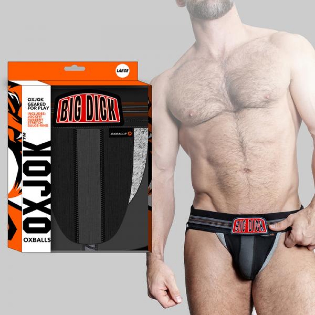 Oxballs Bulger Jock - Black Iron M