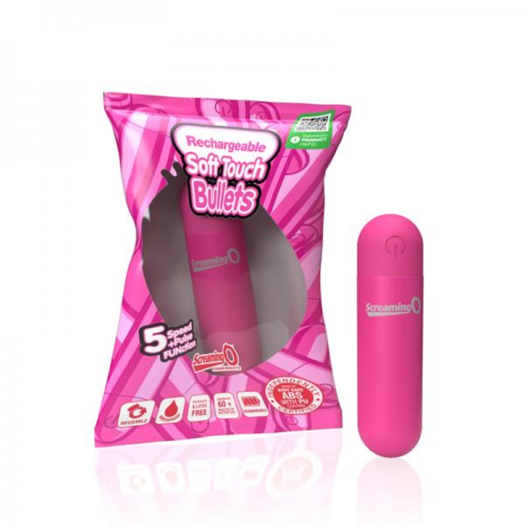 Screaming O Soft Touch Rechargeable Bullets - Luxurious Vibrations