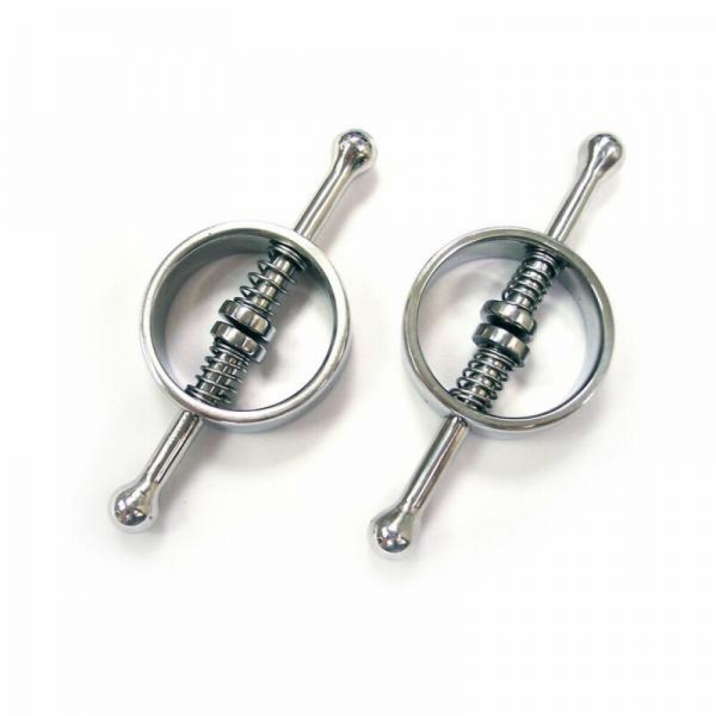 Rouge Stainless Steel Nipple Clamps - Silver