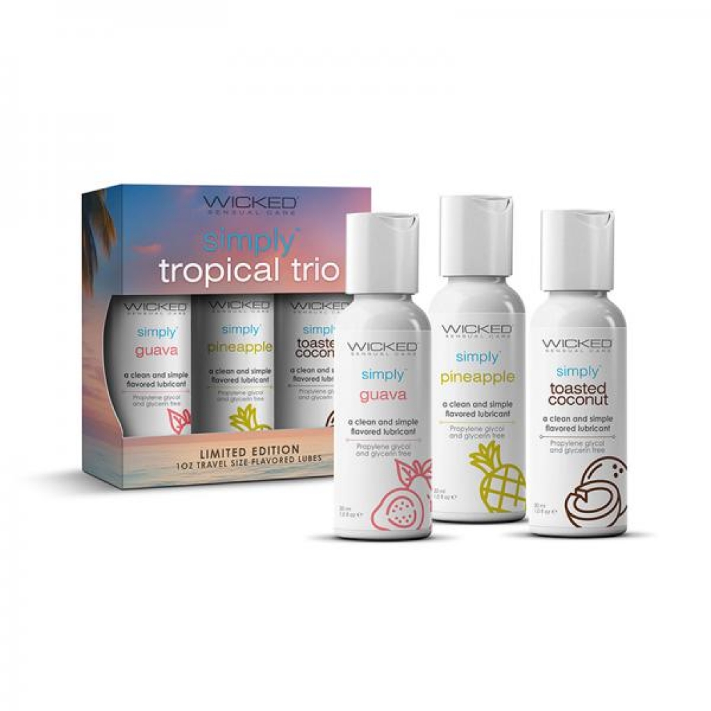 Wicked Simply Aqua Tropical Trio - 1 Oz.