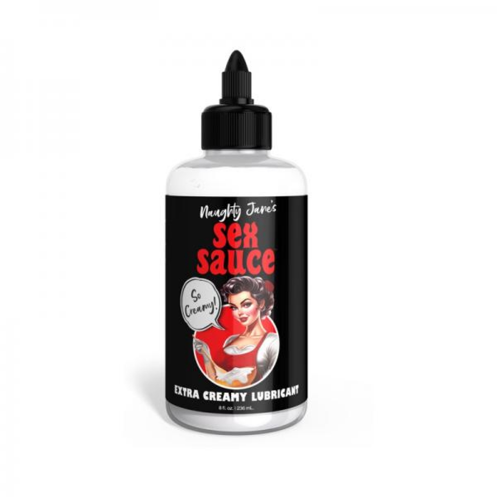 Naughty Jane's Extra Creamy Lubricant - 8 Oz of Ultimate Pleasure