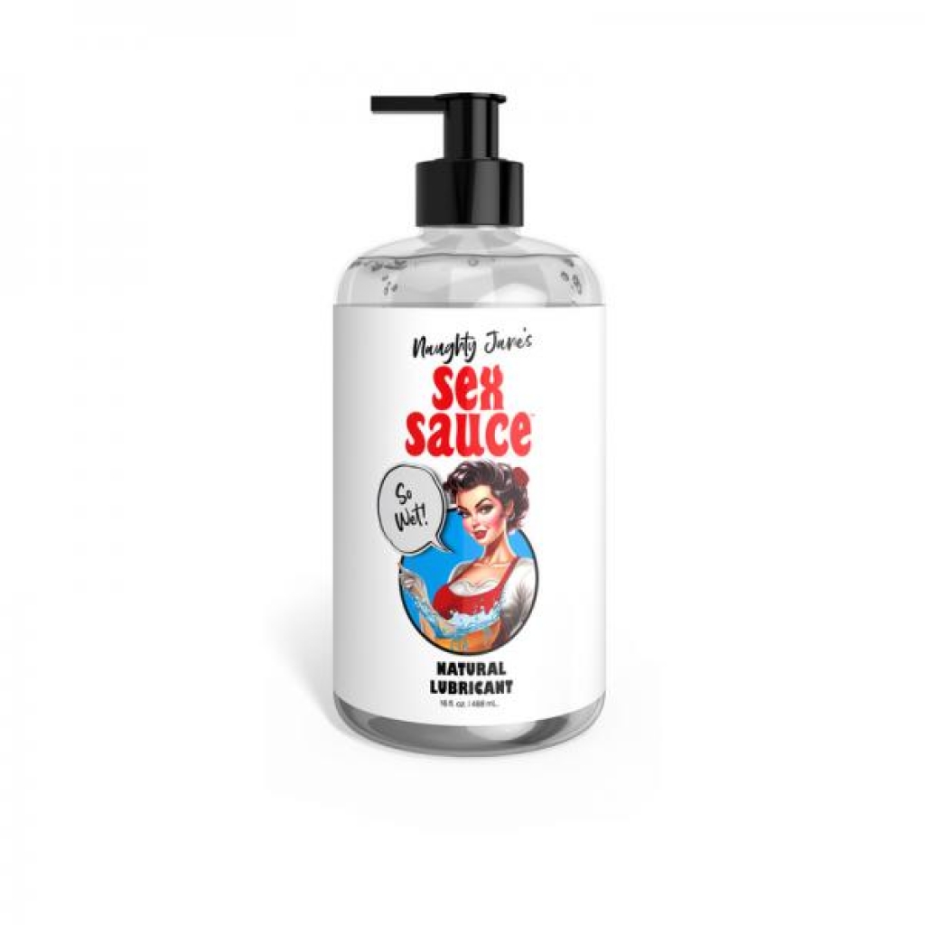 Naughty Jane's Sex Sauce Natural Lubricant - 16 oz