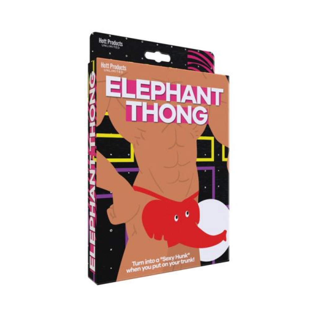 Elephant Thong - Red O/S